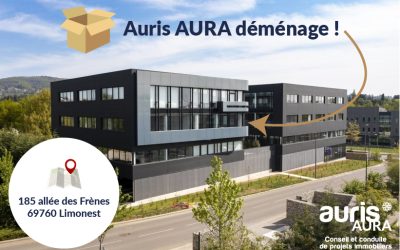 Auris AURA déménage !
