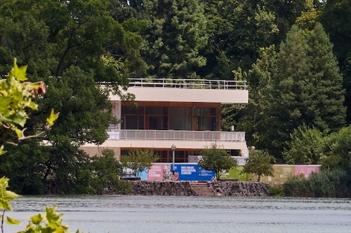 Chantier de rénovation du Chalet du Parc de la Tête d’Or à Lyon